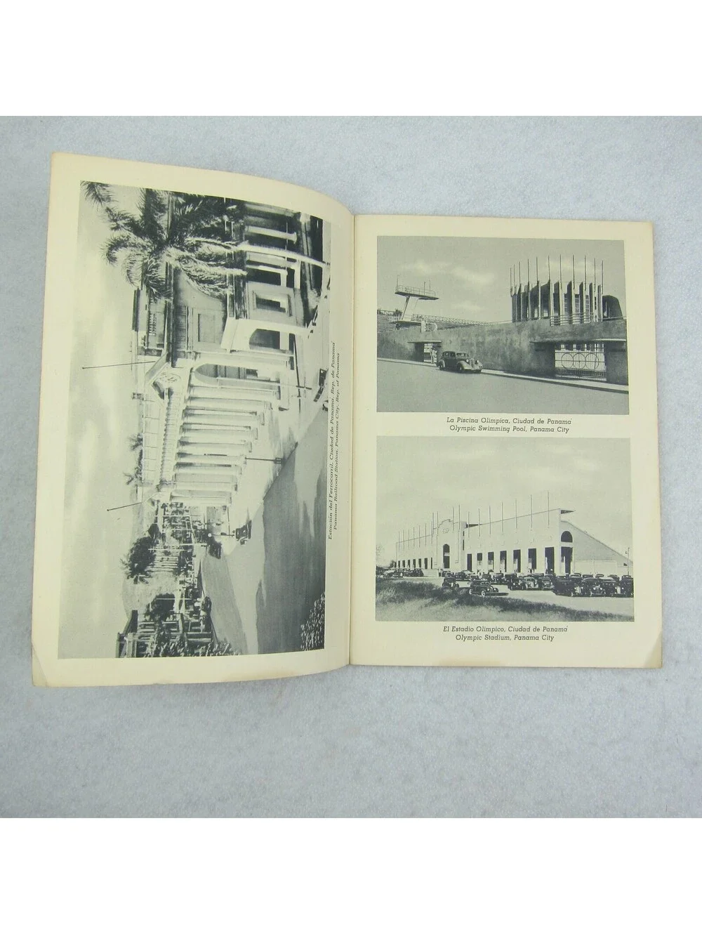 Republic of Panama and the Canal Zone: Complete Picture Guide Book Vintage 1940